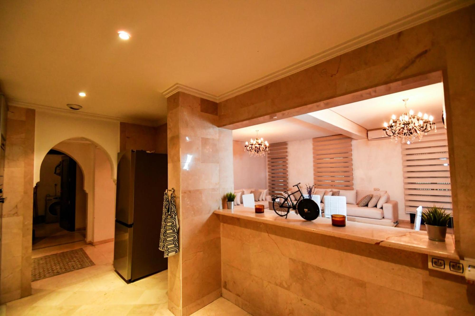 Appartement Haut Standing Gueliz Plaza Маракеш Екстериор снимка